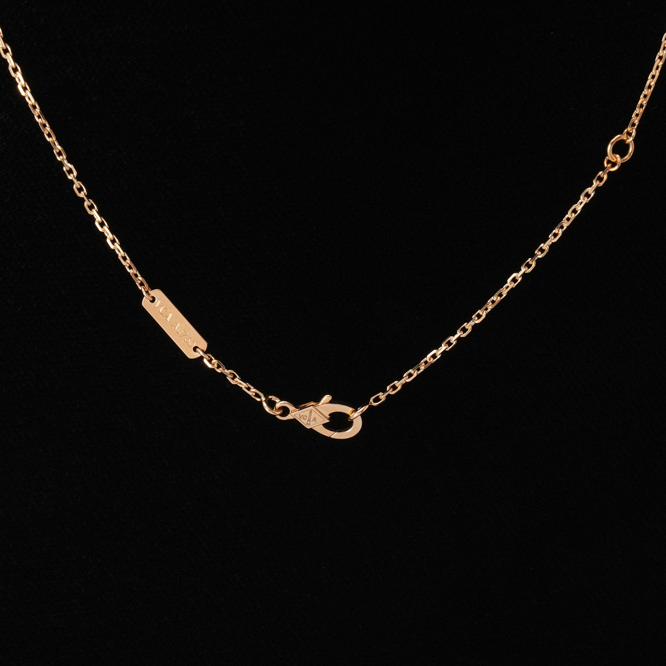 VAN CLEEF & ARPELS(USED)반클리프아펠 빈티지 알함브라 네크리스 자개